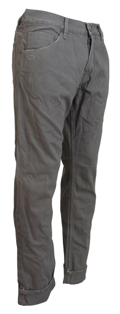 Shop Acht Sleek Regular Denim Gray Men's Jeans