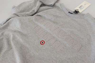 Aeronautica Militare Gray Men Pullover Sweatshirt Sweater In Gray