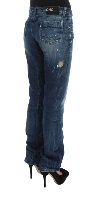 Costume National C'n'c   Cotton Regular Fit  Jeans In Blue