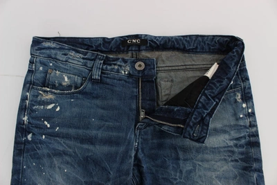 Costume National C'n'c   Cotton Regular Fit  Jeans In Blue