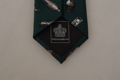 Shop Dolce & Gabbana Elegant Silk Men's Designer Bow Men's Tie In Black
