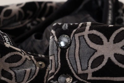 Shop Dolce & Gabbana Elegant Black Cotton Blend Head Wrap Men's Hat