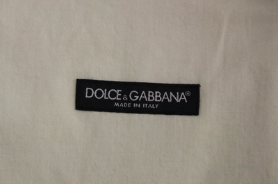 Shop Dolce & Gabbana Elegant Black Manchester Dress Men's Vest
