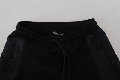 Dolce & Gabbana Elegant Black Jogger Pants For The Modern Man In Black