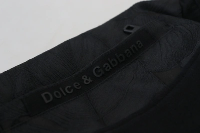 Dolce & Gabbana Elegant Black Jogger Pants For The Modern Man In Black