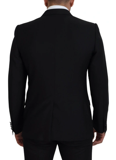 Shop Dolce & Gabbana Elegant Martini Black Formal Men's Blazer
