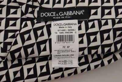 Shop Dolce & Gabbana Elegant Silk Black Tie For The Dapper Men's Gentleman