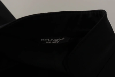 Shop Dolce & Gabbana Elegant Single-breasted Wool Men's Blazer In Black