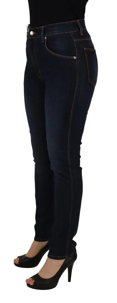 Shop Dolce & Gabbana Elevate Your Denim Game With High Waist Skinny Women's Jeans In Blue