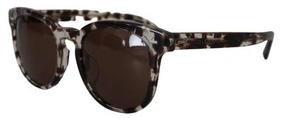 Shop Dolce & Gabbana Brown Havana Frame Round Lens Dg4254f Women Women's Sunglasses