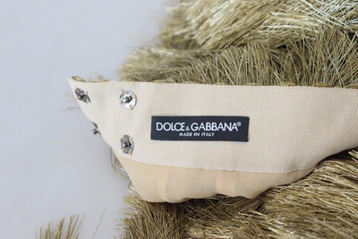 Shop Dolce & Gabbana Golden High Waist Tiered Midi Women's Skirt