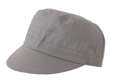 Shop Dolce & Gabbana Elegant Gray Newsboy Cap - Classic Men's Accessory