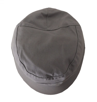 Dolce & Gabbana Gray Newsboy Cap  Capello Cotton Hat In Gray
