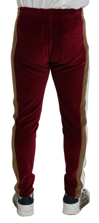 Shop Dolce & Gabbana Exquisite Multicolor Jogger Men's Pants
