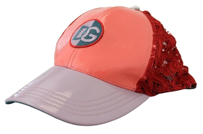 Shop Dolce & Gabbana Elegant Multicolor Cotton Baseball Women's Hat