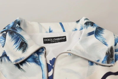 Shop Dolce & Gabbana Chic Multicolor Full Zip Men's Sweater