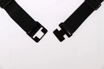 Dolce & Gabbana Silver Wide Belt Silk Cummerbund In Silver