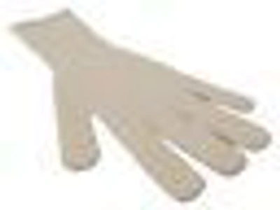 Dolce & Gabbana White Cashmere Knitted Hands Mitten S Gloves In White