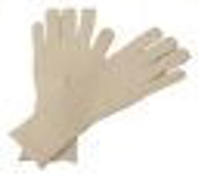 Dolce & Gabbana White Cashmere Knitted Hands Mitten S Gloves In White