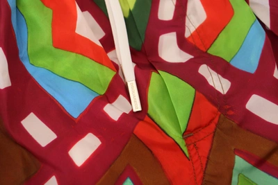 Dsquared2 Multicolor Printed Men Beachwear Shorts Swimwear In Multicolor