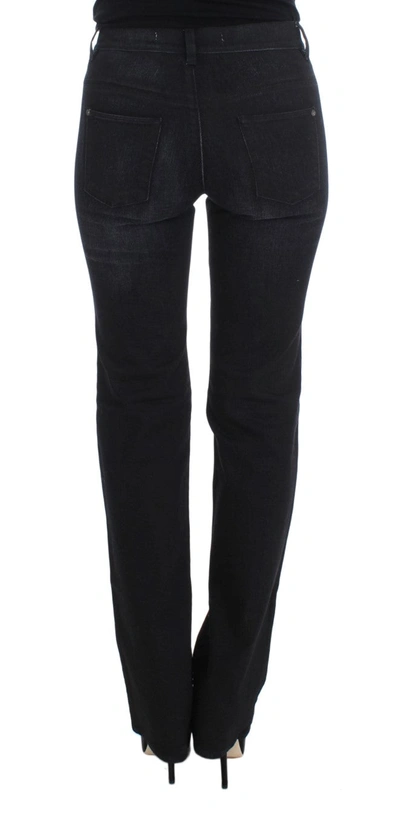 Ermanno Scervino Chic Slim Fit Bootcut Denim Women's Jeans In Blue