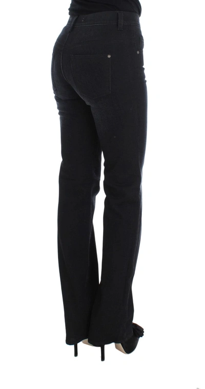 Ermanno Scervino Chic Slim Fit Bootcut Denim Women's Jeans In Blue