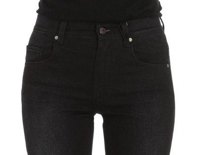 Ermanno Scervino Chic Slim Fit Bootcut Denim Women's Jeans In Blue