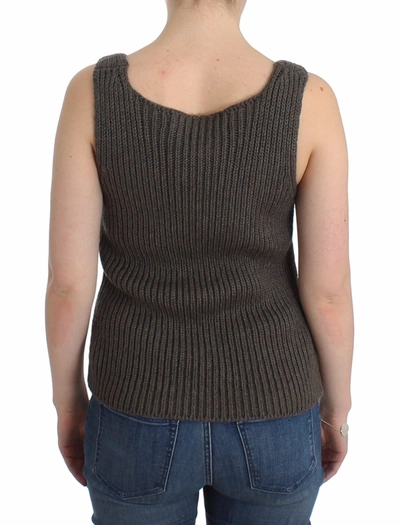 Ermanno Scervino Women   Knit Top Knitted Sweater In Gray