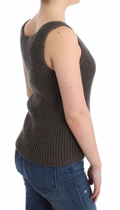Ermanno Scervino Women   Knit Top Knitted Sweater In Gray