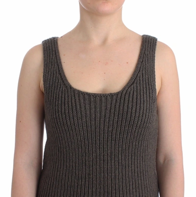 Ermanno Scervino Women   Knit Top Knitted Sweater In Gray