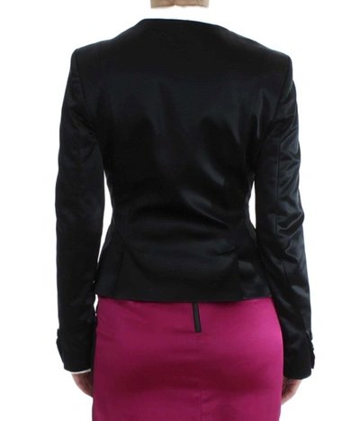 Shop Exte Chic Black And Pink Single-breasted Women's Blazer