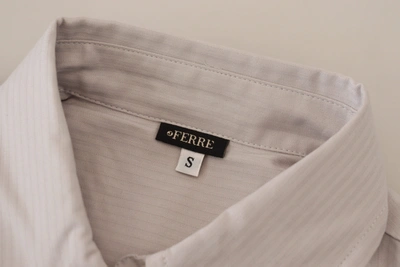 Shop Ferre' Ferre Elegant Sleeveless Cotton Polo Women's Top In Gray