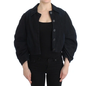 Shop Gianfranco Ferre Gf Ferre Chic Dual-function Denim Women's Jacket In Blue