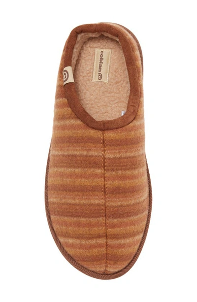 Shop Cobian Diego Faux Shearling Lined Slipper In Tan