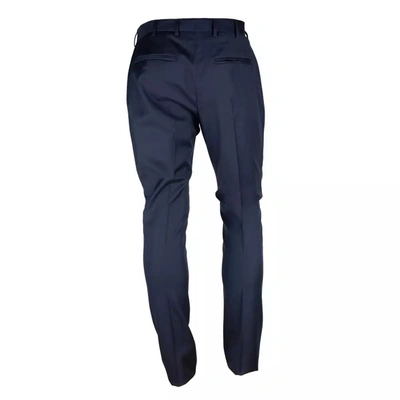 Shop Made In Italy Blue Wool Jeans &amp; Men's Pant