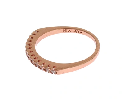 Shop Nialaya Exquisite Gold-plated Sterling Silver Women's Ring