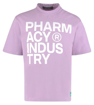 Shop Pharmacy Industry Chic Purple Logo Tee For Women's Trendsetters