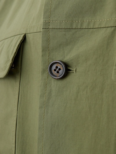 Shop Sealup Elegant Green Cotton Saharan Men's Jacket