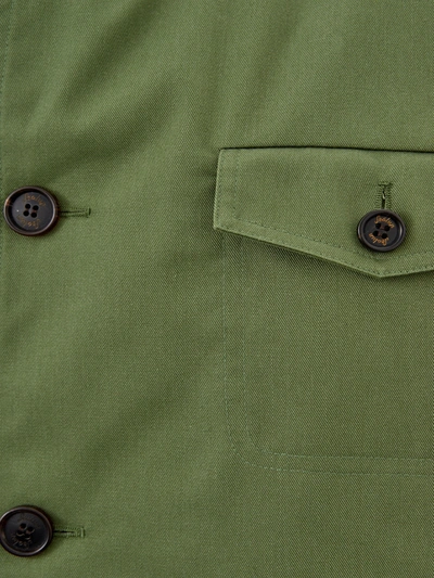 Shop Sealup Elegant Green Single Breast Men's Jacket