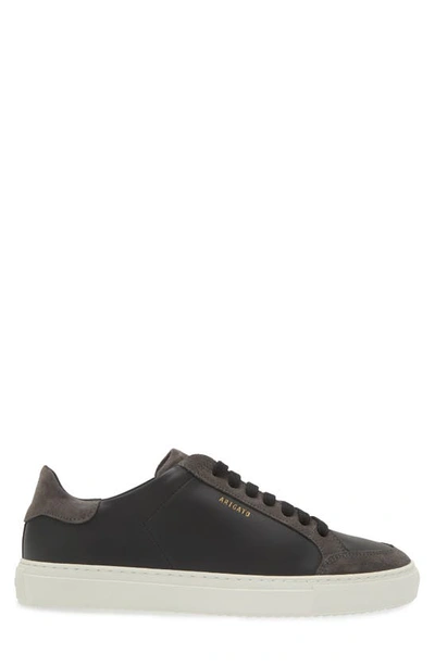 Shop Axel Arigato Clean 90 Triple Sneaker In Black/grey Suede