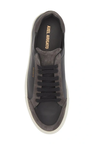 Shop Axel Arigato Clean 90 Triple Sneaker In Black/grey Suede