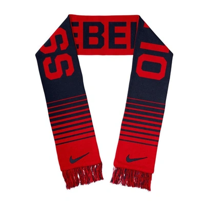 Shop Nike Ole Miss Rebels Space Force Rivalry Scarf In Navy