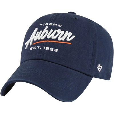 Shop 47 ' Navy Auburn Tigers Sidney Clean Up Adjustable Hat
