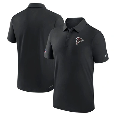 Shop Nike Black Atlanta Falcons Sideline Coaches Dri-fit® Polo