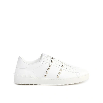 Shop Valentino Garavani  Garavani Rockstud Untiled Sneakers