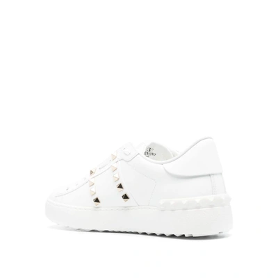 Shop Valentino Garavani  Garavani Rockstud Untiled Sneakers