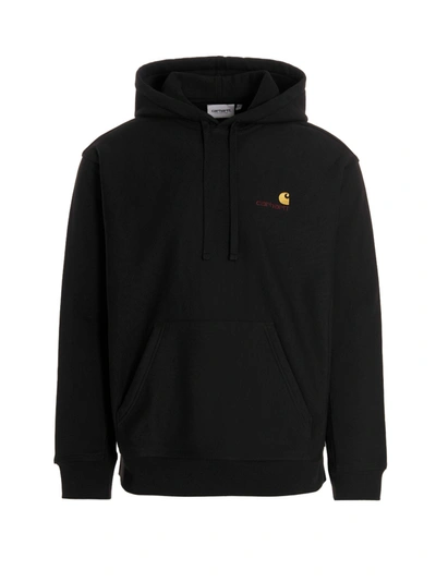 Shop Carhartt American Script Sweatshirt Black