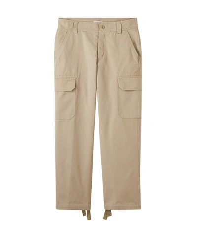 Shop Jb Ninety Cargo Pants In Brown