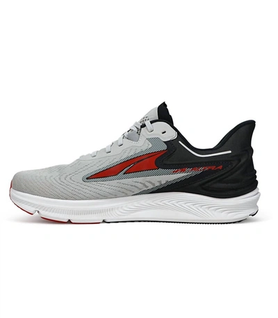 Shop Altra Men's Torin 6 Running Shoes - Medium Width In Gray/red In Grey