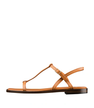 Shop Apc Alba Sandals In Brown
